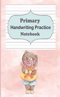 Primary Handwriting Practice Notebook: Handwriting Notebook With Dotted Lines, Dotted Mid-Line Notebook, Handwriting Printing Book, Blank Writing Book for Kindergarten, Preschool to K3 St(9 Writing Exercise)