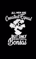 All men are created equal bonsai: 6x9 Bonsai - blank with numbers paper - notebook - notes