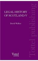 Legal History of Scotland