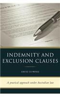 Indemnity and Exclusion Clauses