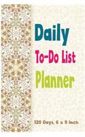 Daily To-do List Planner Notebook