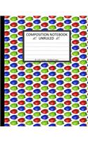 Unruled Composition Notebook 8