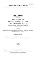Nomination of Sean O'Keefe