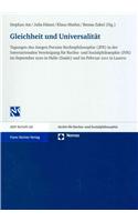 Gleichheit Und Universalitat
