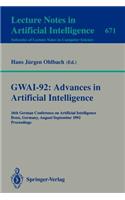 Gwai-92: Advances in Artificial Intelligence