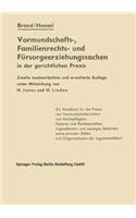Die Vormundschafts-, Familienrechts- und Fürsorgeerziehungssachen in der gerichtlichen Praxis