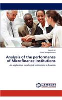 Analysis of the performance of Microfinance Institutions