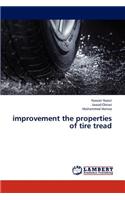 Improvement the Properties of Tire Tread