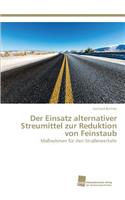 Einsatz alternativer Streumittel zur Reduktion von Feinstaub