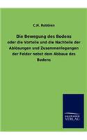 Die Bewegung des Bodens: (German)