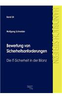 Bewertung von Sicherheitsanforderungen