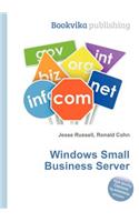 Windows Small Business Server: (English)