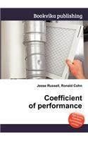 Coefficient of Performance: (English)
