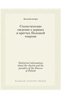 Statistical information about the church and the parables of the Diocese of Polotsk: (Russian)