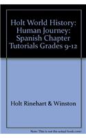 World History, Grades 9-12 Human Journey Chapter Tutorials for Students, Parents, Mentors and Peers