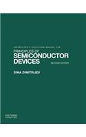 Solutions Manual for Principles of Semiconductor Devices