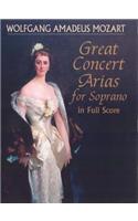 Great Concert Arias for Soprano in Full Score