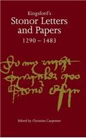 Kingsford's Stonor Letters and Papers 1290-1483