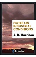 Notes on Industrial Conditions