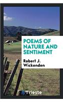 Poems of Nature and Sentiment