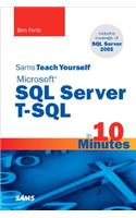 Sams Teach Yourself Microsoft SQL Server T-SQL in 10 Minutes