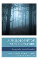 A Philosophy of Sacred Nature