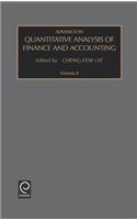 Advances in Quantitative Analysis of Finance and Accounting