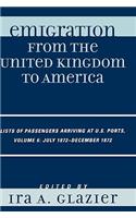 Emigration from the United Kingdom to America