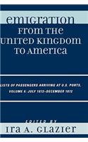 Emigration from the United Kingdom to America