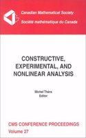 Constructive, Experimental and Nonlinear Analysis