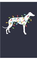 Greyhound Journal - Greyhound Notebook - Christmas Gift for Greyhound Lovers