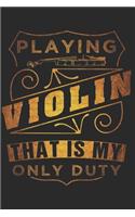 Geige Notizbuch: Geige Notizbuch die Perfekte Geschenkidee für Musiker oder Geigen Fans. Das Taschenbuch hat 120 weiße Seiten mit Punktraster die dich beim Schreiben