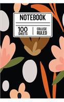 Notebook 100 Sheets College Ruled