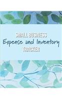 Small Business Expense and Inventory Tracker: Record Sales, Income, Suppliers, Mileage, and more!