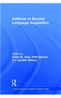 Salience in Second Language Acquisition