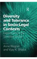 Diversity and Tolerance in Socio-Legal Contexts