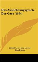 Das Ausdehnungsgesetz Der Gase (1894)