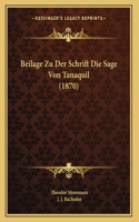 Beilage Zu Der Schrift Die Sage Von Tanaquil (1870)