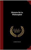 Histoire de la Philosophie