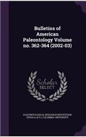 Bulletins of American Paleontology Volume No. 362-364 (2002-03)