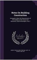 Notes On Building Construction