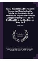 Fiscal Year 1991 HUD Section 202 Supportive Housing for the Elderly Application for Fund Reservation (Supportive Services Component) Proposed Project