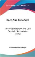 Boer And Uitlander