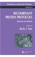 Recombinant Protein Protocols: Detection and Isolation(63 Methods in Molecular Biology)