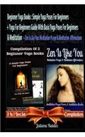 Beginner Yoga Books: Simple Yoga Poses for Beginners + Yoga for Beginners Guide