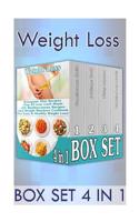 Weight Loss Box Set 4 in 1: Ketogenic Diet Recipes+ Top 25 Low Carb Meals + 25 Mediterranean Recipes and Weight Watchers Cookbook for Easy & Healt