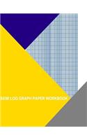 Semi Log Graph Paper Workbook: 1 Decade By 24 Divisions