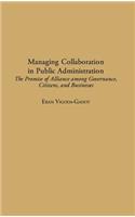 Managing Collaboration in Public Administration