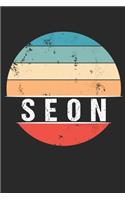 Seon: 100 Pages 6 'x 9' -Dot Graph Paper Journal Manuscript - Planner - Scratchbook - Diary