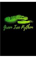 Green Tree Python Notebook: Do you have a passion for green tree pythons or morelia viridis? This chondro notebook makes the perfect gift for any snake owner.